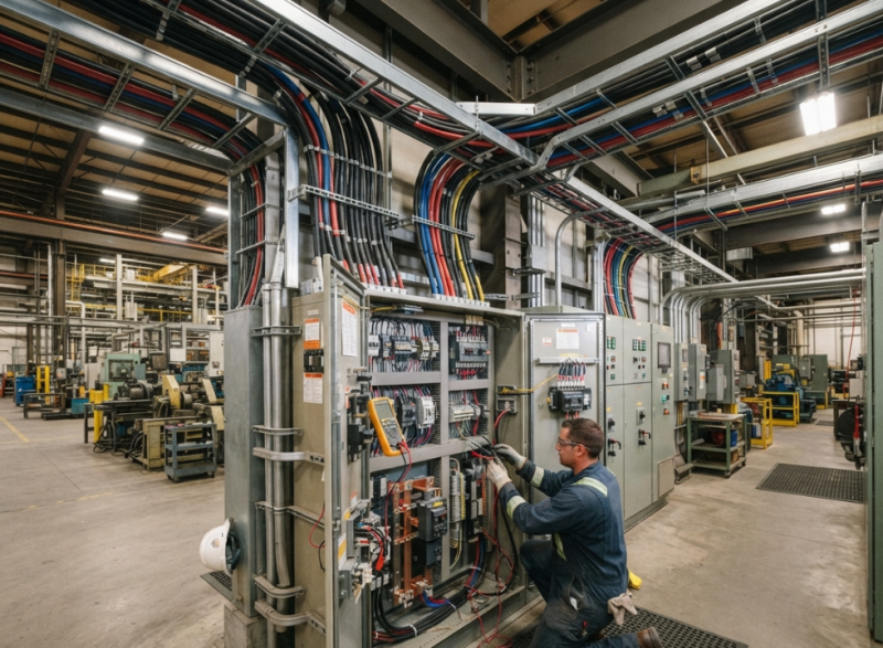 Guia estratégico para operações elétricas seguras e eficientes na indústria